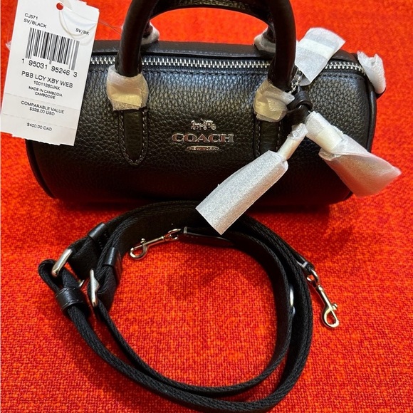 ❤️❤️❤️Coach mini Lacey crossbody/handbag+mini tassel charm❤️❤️❤️ - Picture 4 of 14